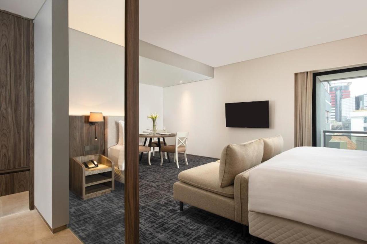 Oakwood Suites Kuningan Jakarta Kültér fotó